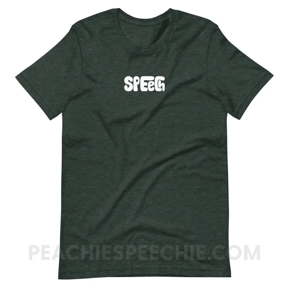 Speech Language Pathology Smush Premium Soft Tee - peachiespeechie.com