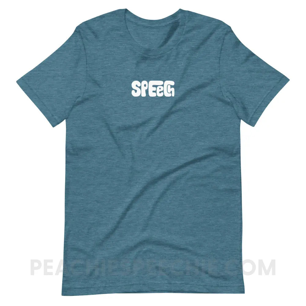 Speech Language Pathology Smush Premium Soft Tee - peachiespeechie.com