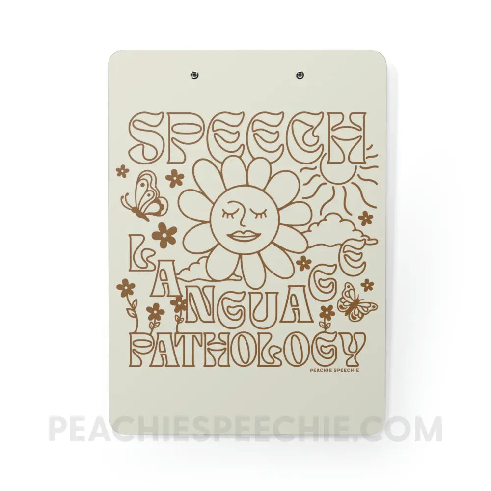 Speech Language Pathology Summer Clipboard - Home Decor peachiespeechie.com