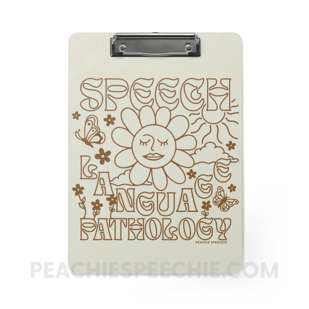 Speech Language Pathology Summer Clipboard - Home Decor peachiespeechie.com