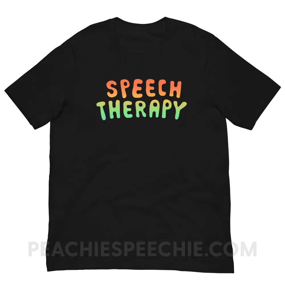 Speech Life Stuff - Special Edition Premium Soft Tee - Black / XS - T-Shirt - peachiespeechie.com