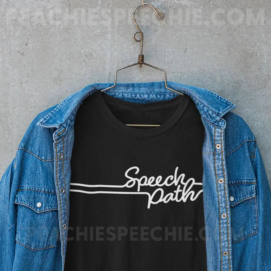 Speech Path Lines Classic Tee - T-Shirts & Tops peachiespeechie.com