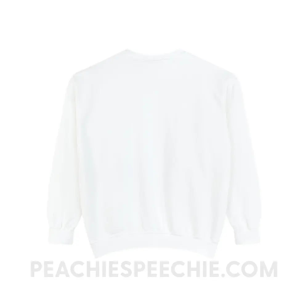 Speech Path Lines Comfort Colors Crewneck - Sweatshirt peachiespeechie.com
