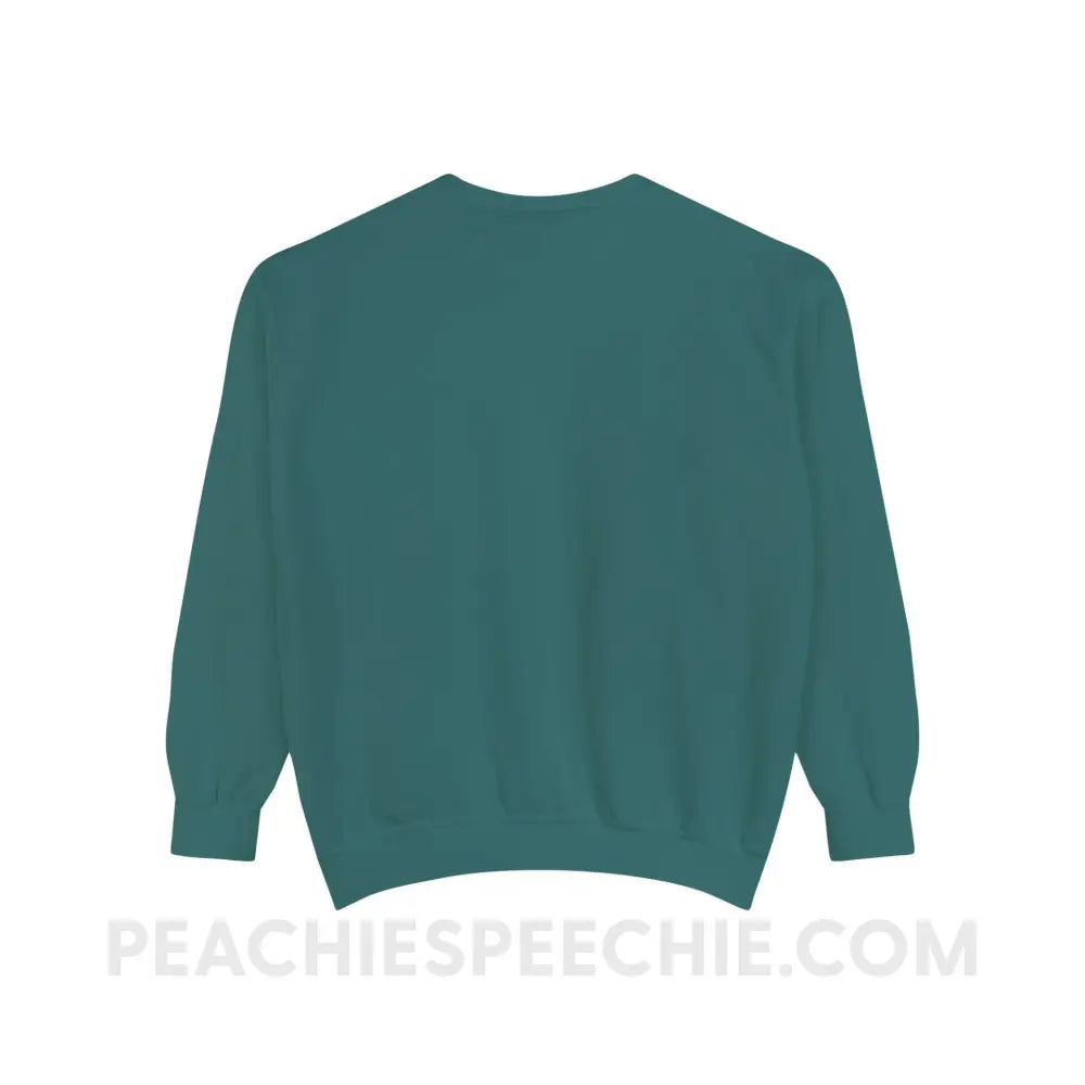 Speech Path Lines Comfort Colors Crewneck - Sweatshirt peachiespeechie.com