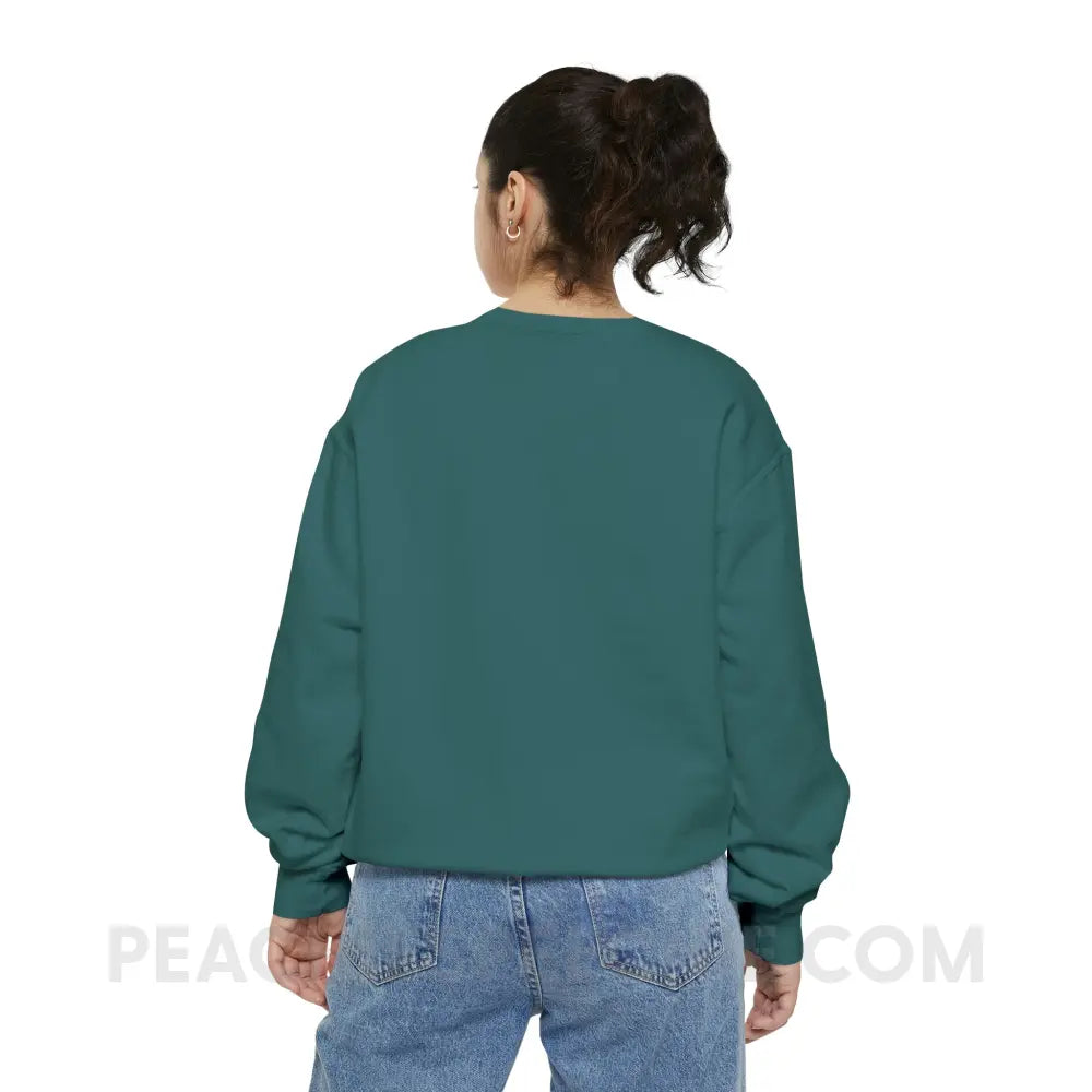 Speech Path Lines Comfort Colors Crewneck - Sweatshirt peachiespeechie.com