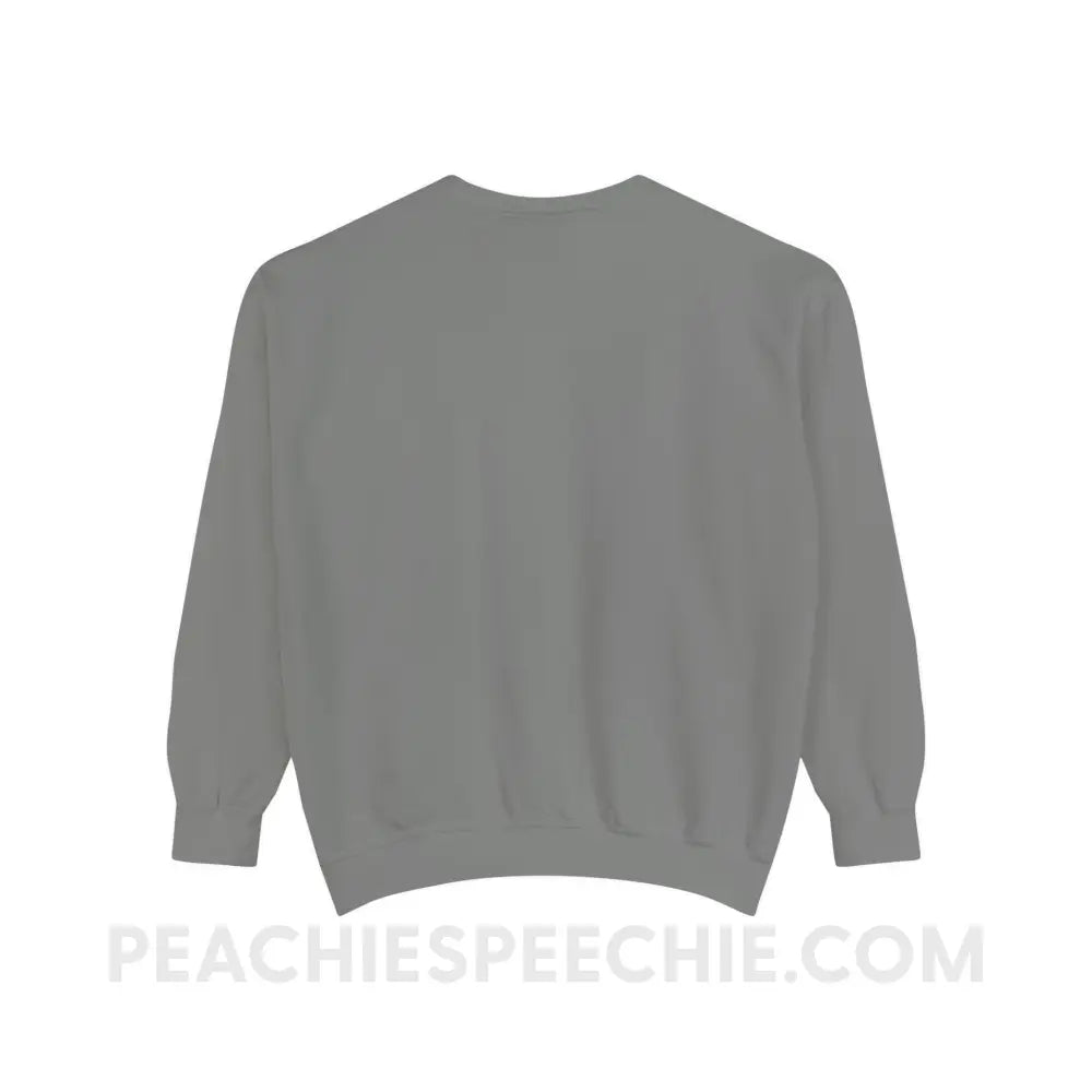 Speech Path Lines Comfort Colors Crewneck - Sweatshirt peachiespeechie.com