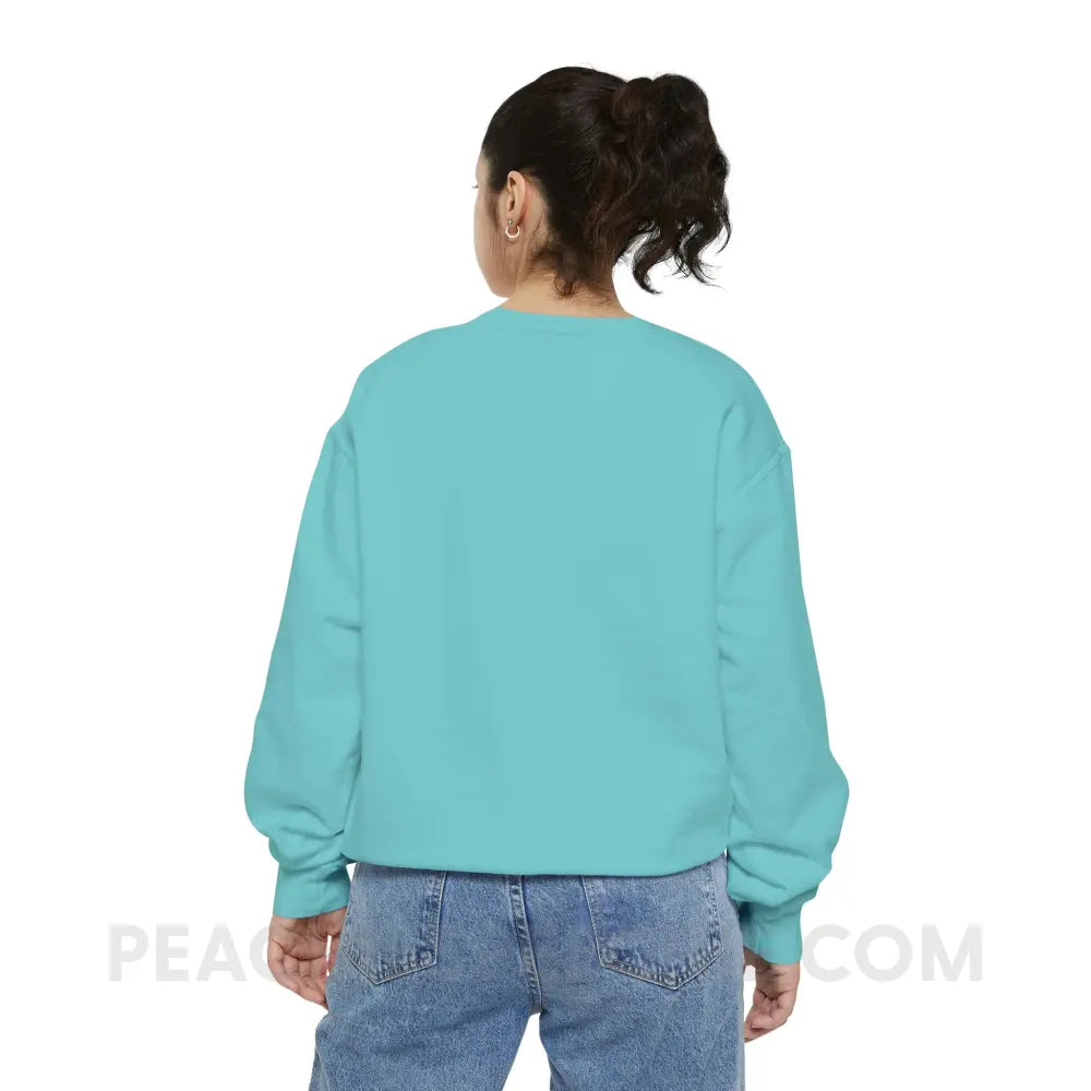 Speech Path Lines Comfort Colors Crewneck - Sweatshirt peachiespeechie.com