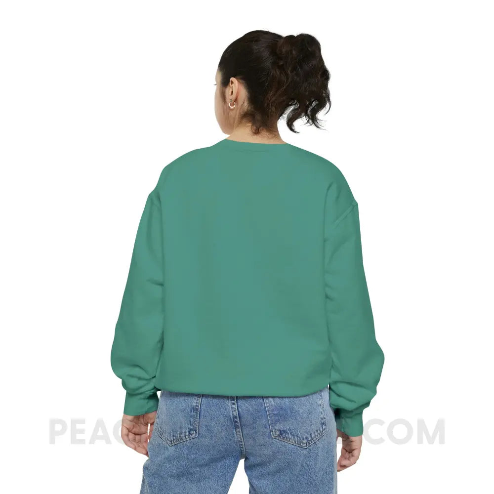 Speech Path Lines Comfort Colors Crewneck - Sweatshirt peachiespeechie.com