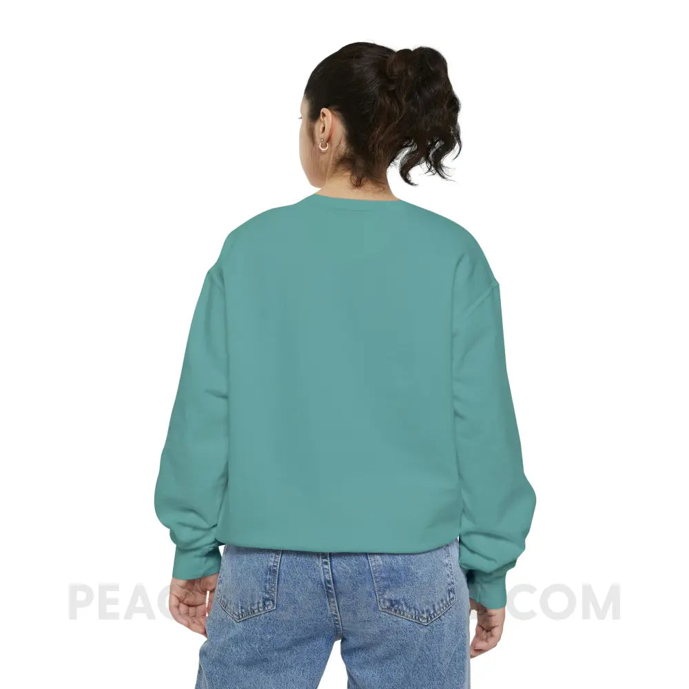Speech Path Lines Comfort Colors Crewneck - Sweatshirt peachiespeechie.com