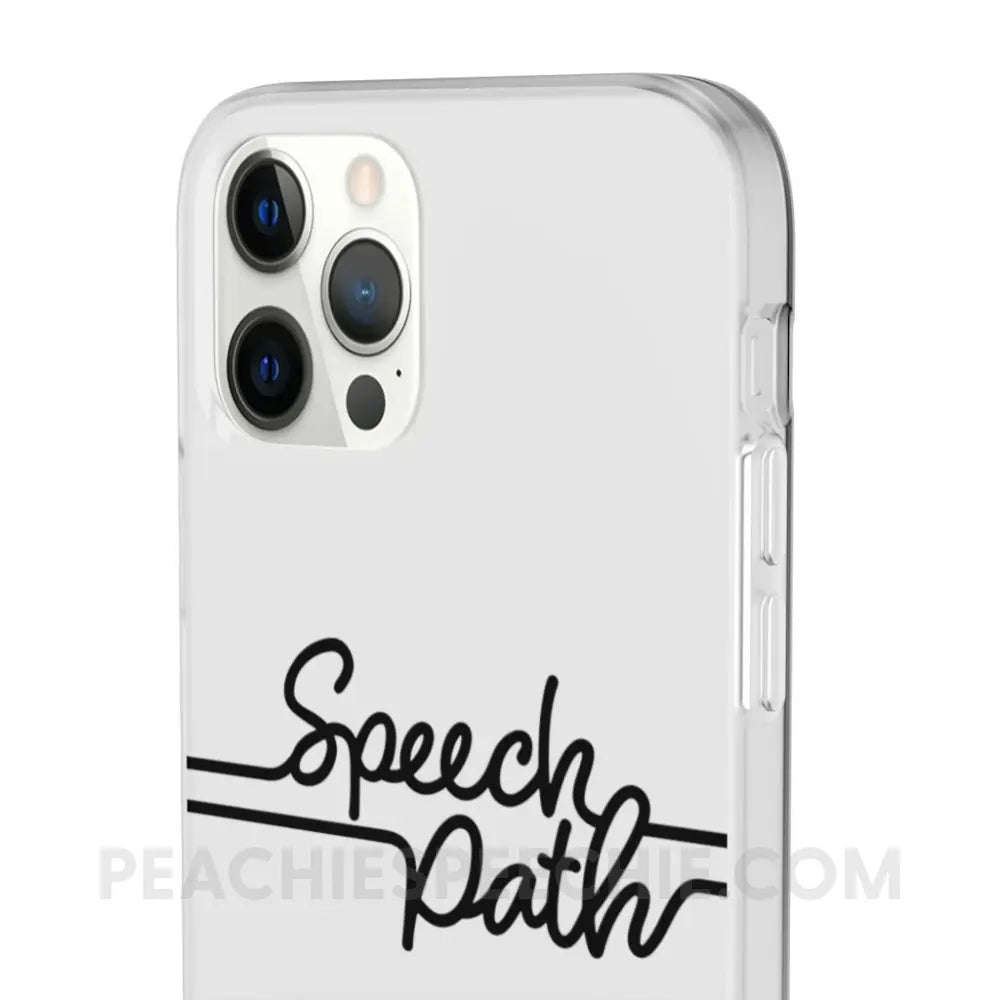 Speech Path Lines Phone Case (iPhone & Samsung) - iPhone 12 Pro - Cases peachiespeechie.com