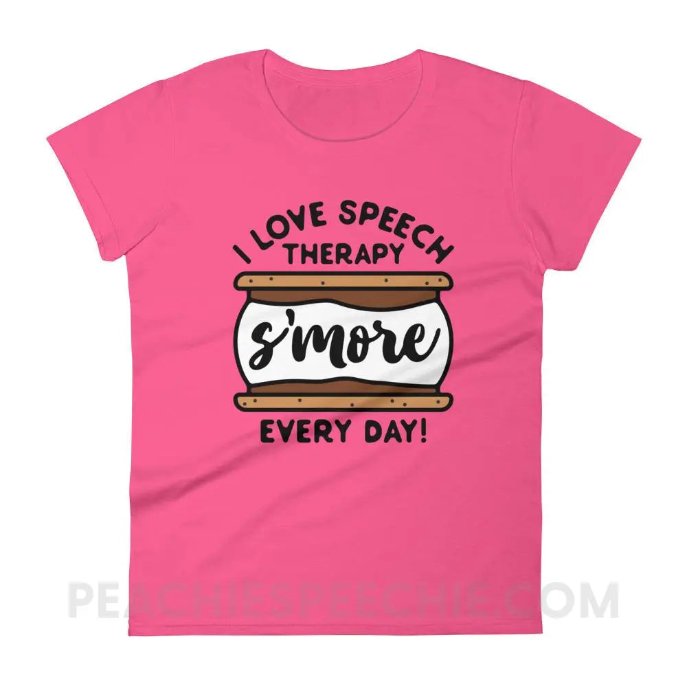 Speech S’more Women’s Trendy Tee - T-Shirts & Tops peachiespeechie.com
