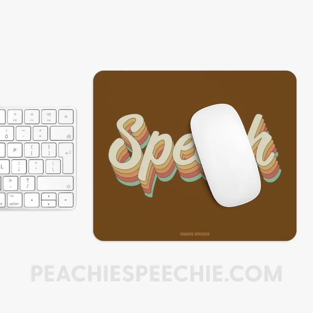 Speech Stack Mouse Pad - One size / Rectangle - Home Decor peachiespeechie.com