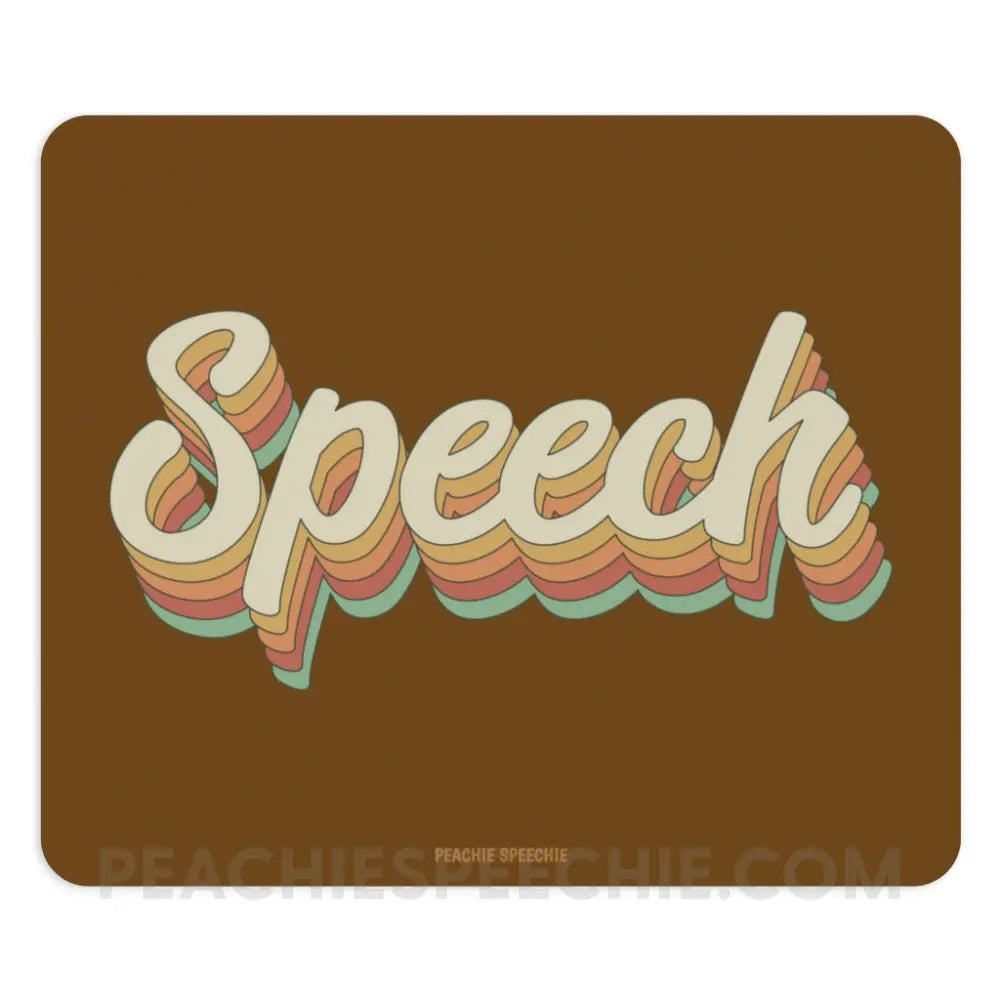 Speech Stack Mouse Pad - One size / Rectangle - Home Decor peachiespeechie.com