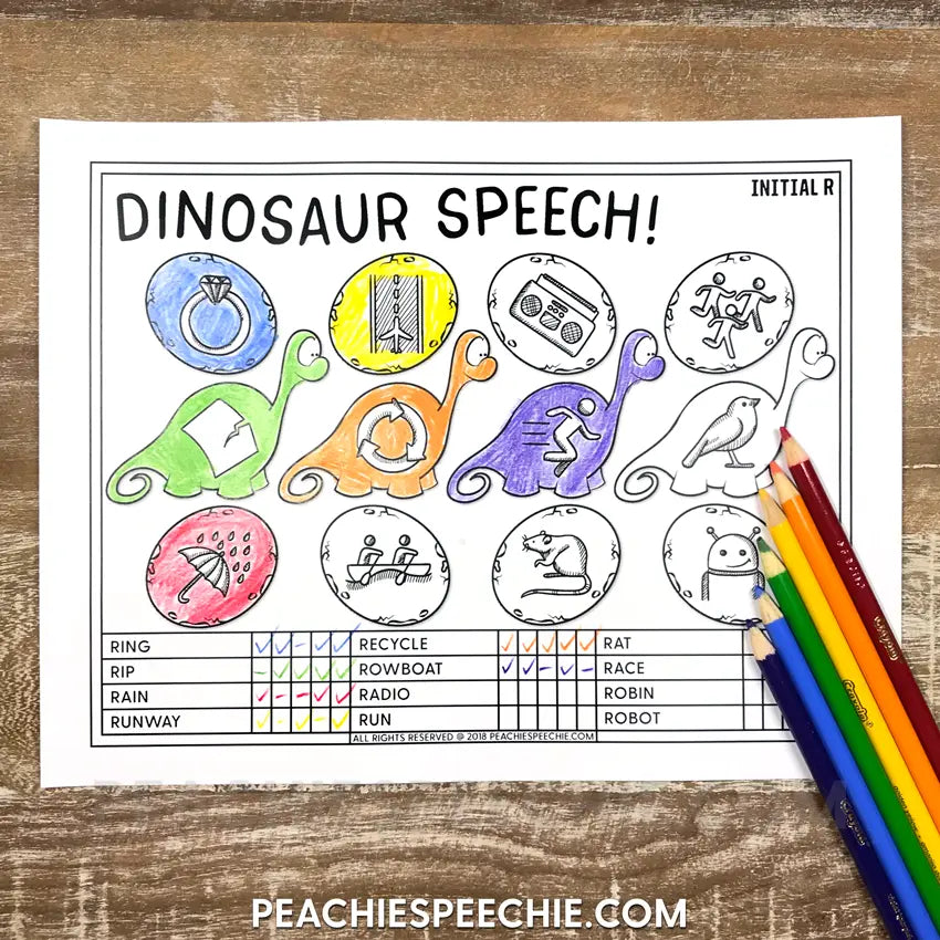 Speech Therapy: Articulation Drill and Data BUNDLE - Materials peachiespeechie.com