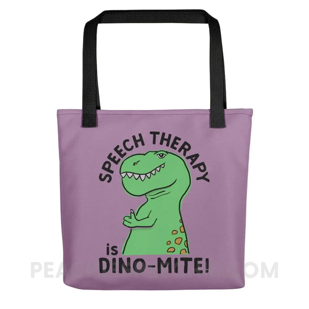 Speech Therapy is Dino-Mite Tote Bag - Bags peachiespeechie.com