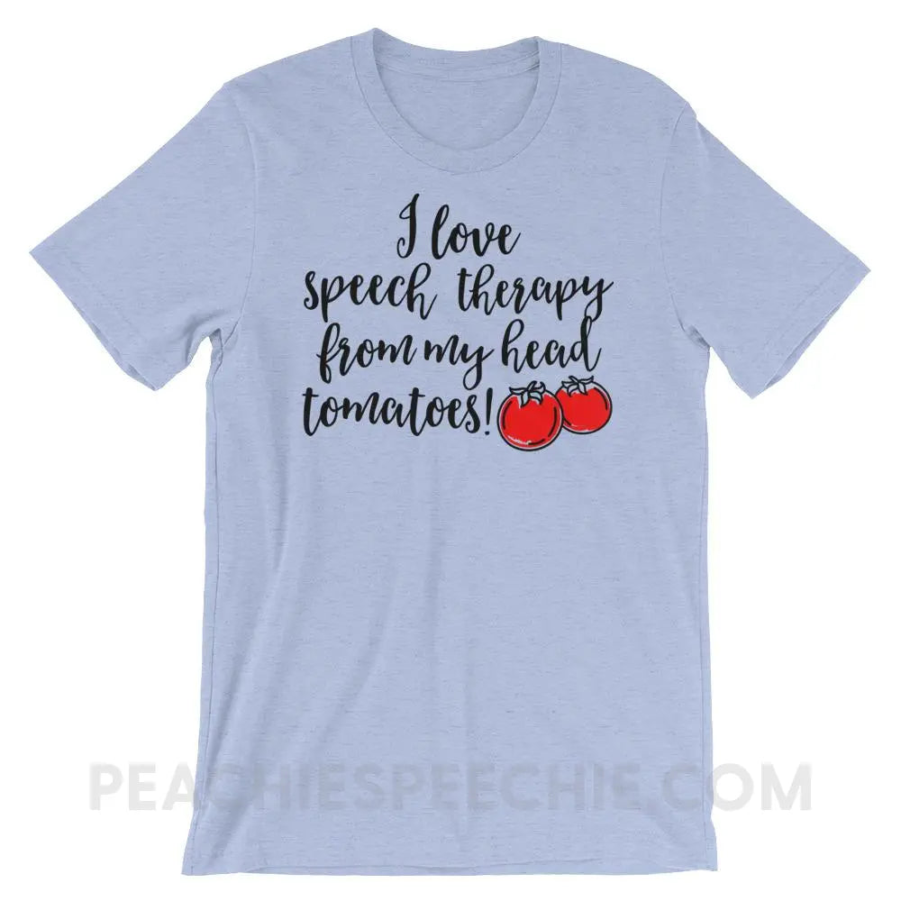 Speech Tomatoes Premium Soft Tee - T-Shirts & Tops peachiespeechie.com