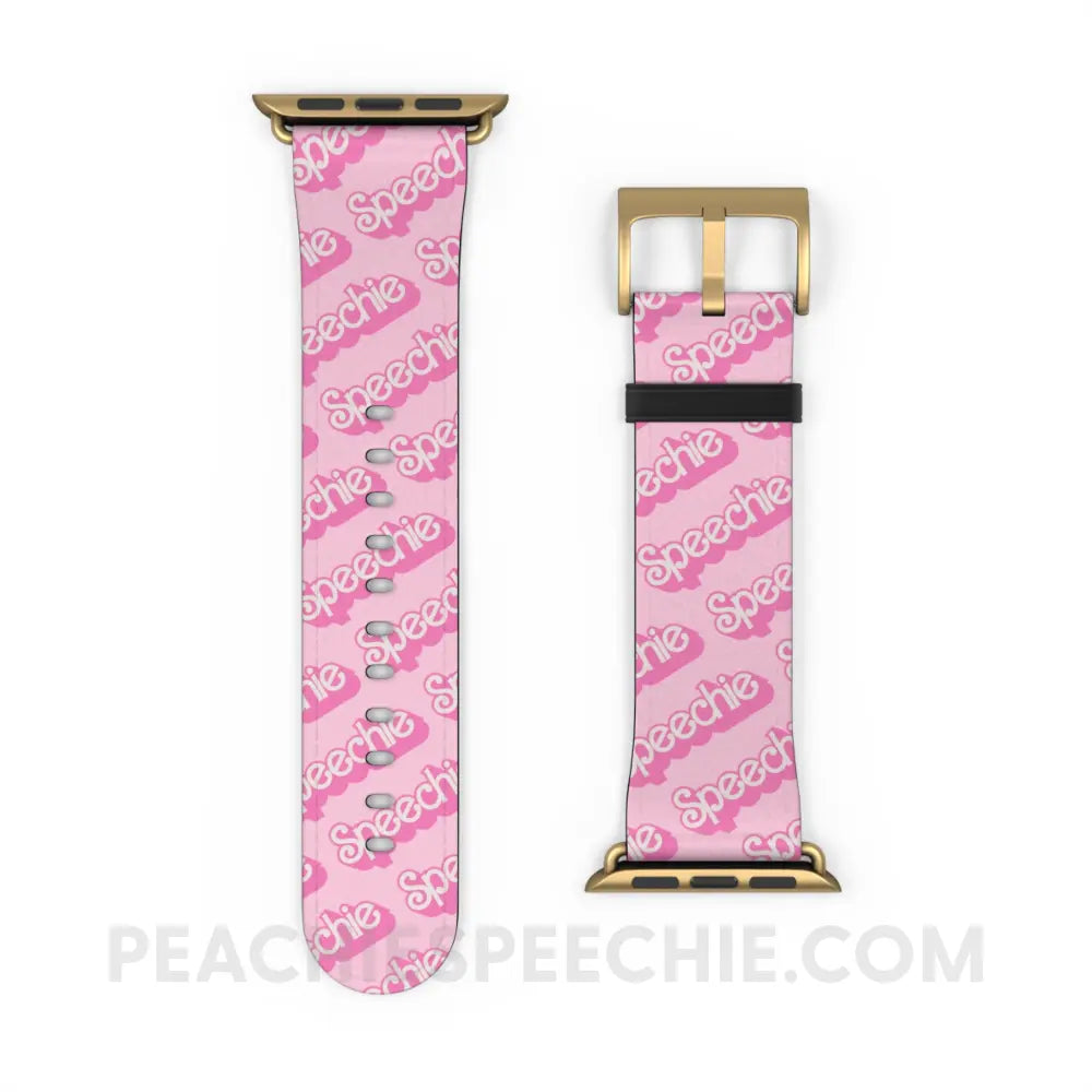 Speechie Doll Apple Watch Band - Gold Matte / 38 - 41 mm - Accessories peachiespeechie.com