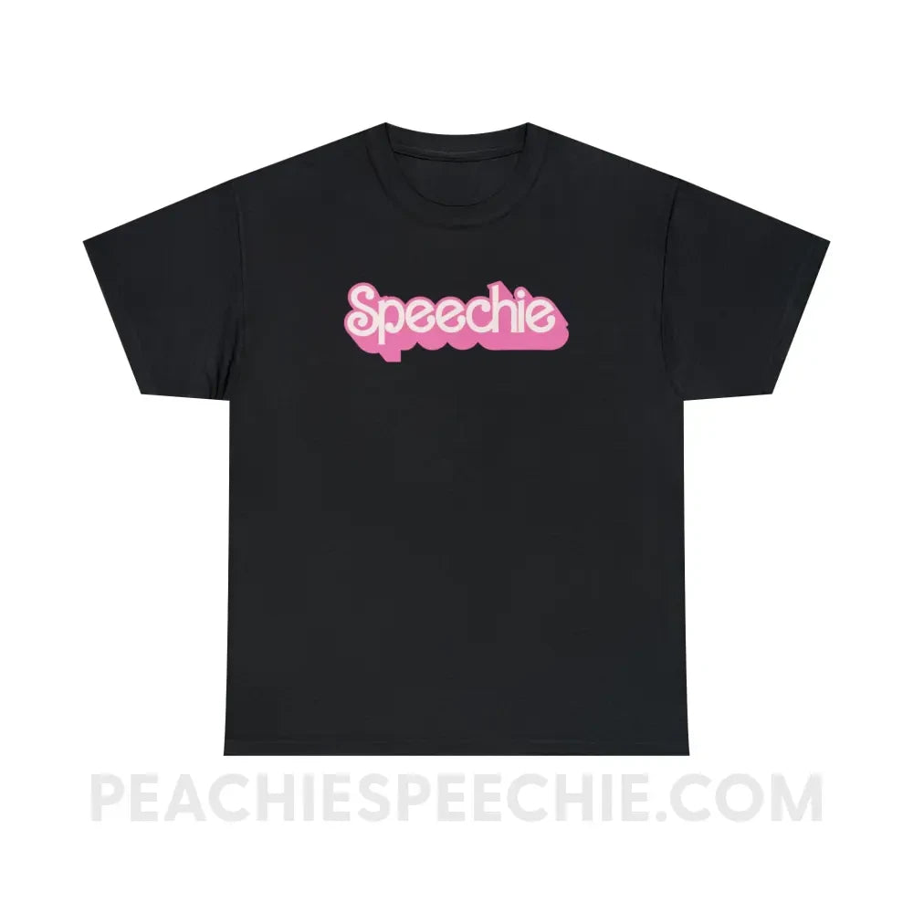 Speechie Doll Basic Tee - Black / S - T-Shirt peachiespeechie.com