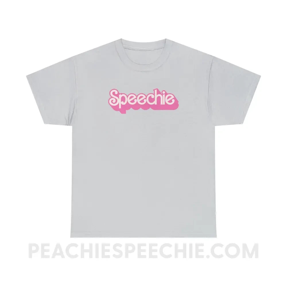 Speechie Doll Basic Tee - Ice Grey / S - T-Shirt peachiespeechie.com