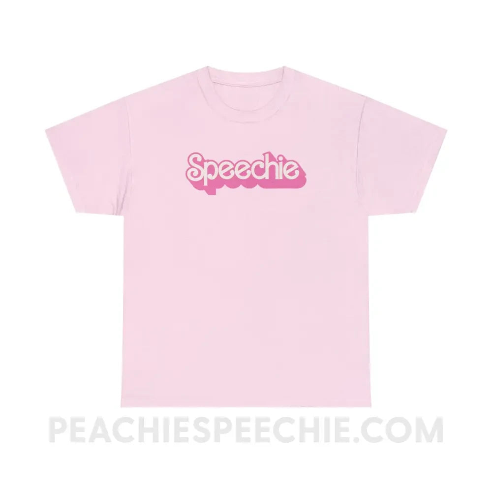 Speechie Doll Basic Tee - Light Pink / S - T-Shirt peachiespeechie.com