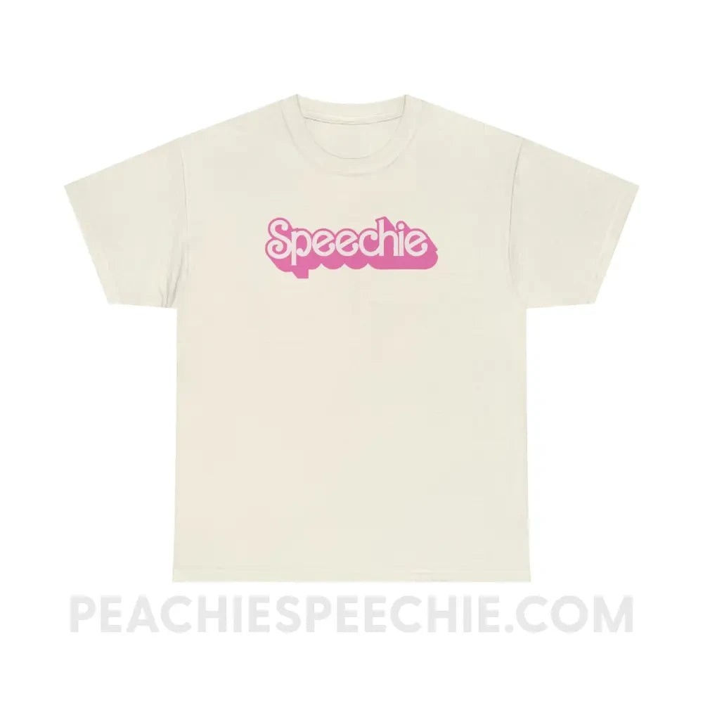 Speechie Doll Basic Tee - Natural / S - T-Shirt peachiespeechie.com
