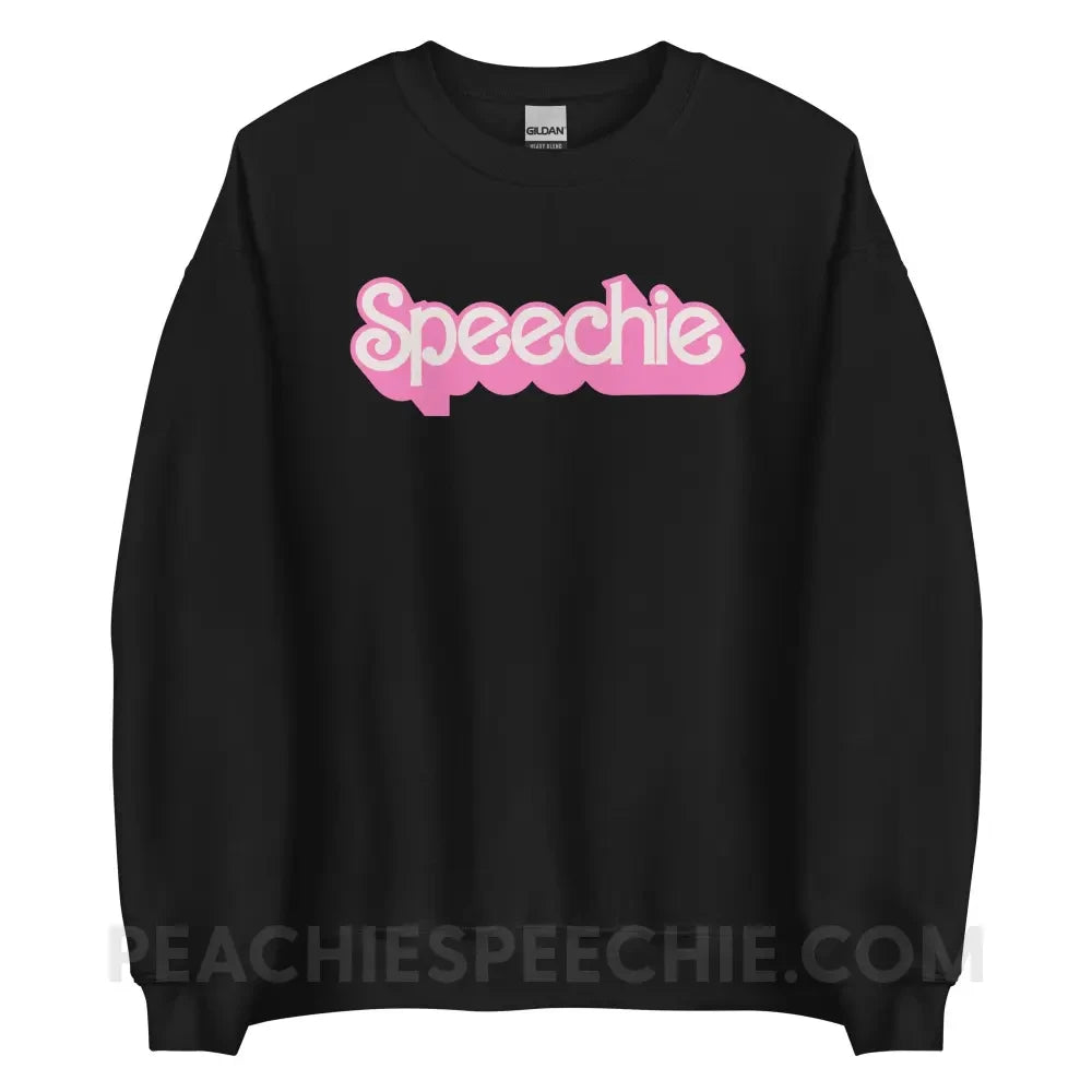 Speechie Doll Classic Sweatshirt - Black / S - peachiespeechie.com