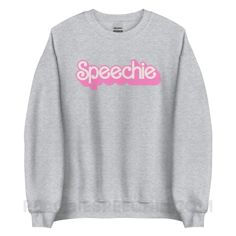 Speechie Doll Classic Sweatshirt - Sport Grey / S - peachiespeechie.com