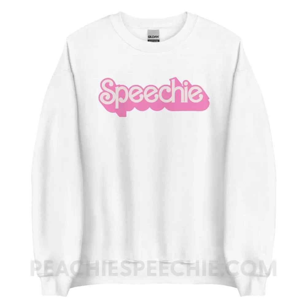Speechie Doll Classic Sweatshirt - White / S - peachiespeechie.com