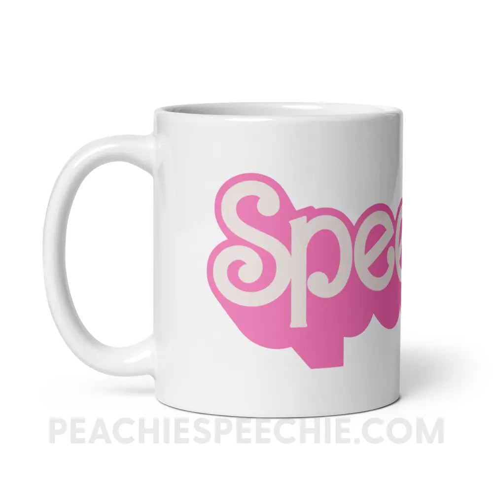 Speechie Doll Coffee Mug - peachiespeechie.com