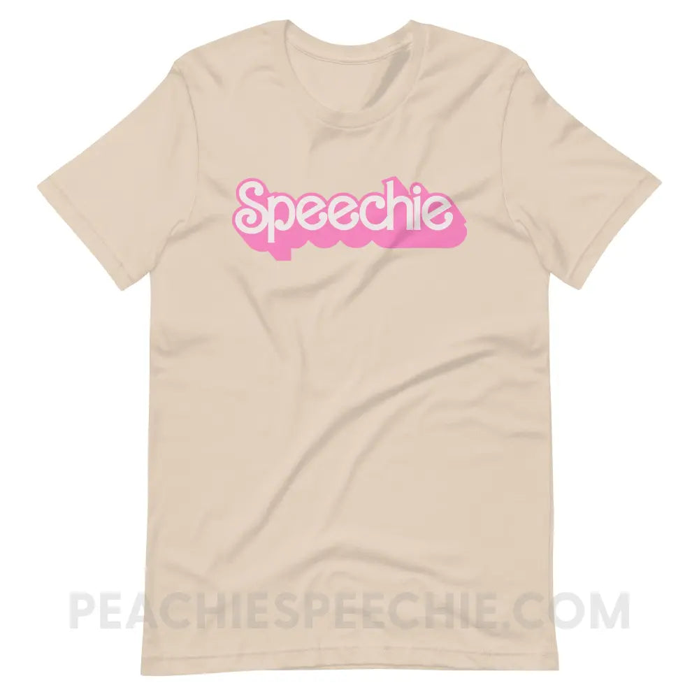 Speechie Doll Premium Soft Tee - Cream / XS - peachiespeechie.com