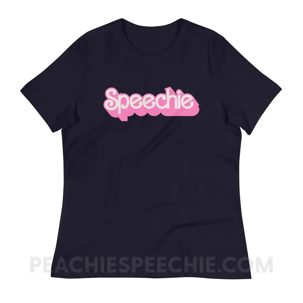 Speechie Doll Women’s Relaxed Tee - Navy / S peachiespeechie.com