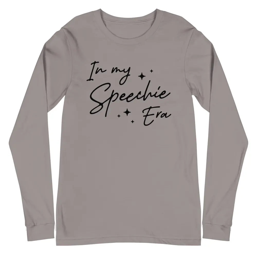 In My Speechie Era Premium Long Sleeve - Storm / XS - peachiespeechie.com