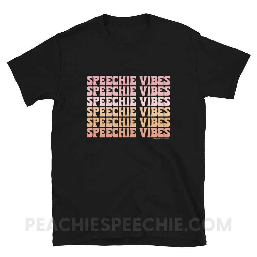 Speechie Vibes Classic Tee - Black / S - T-Shirt peachiespeechie.com