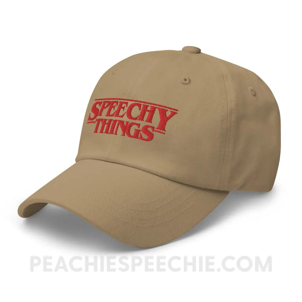 Speechy Things Relaxed hat - peachiespeechie.com