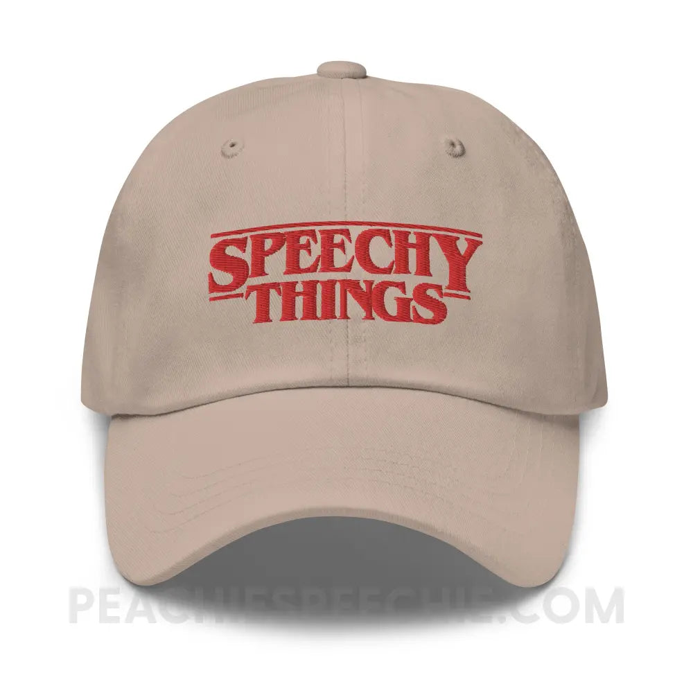 Speechy Things Relaxed hat - peachiespeechie.com