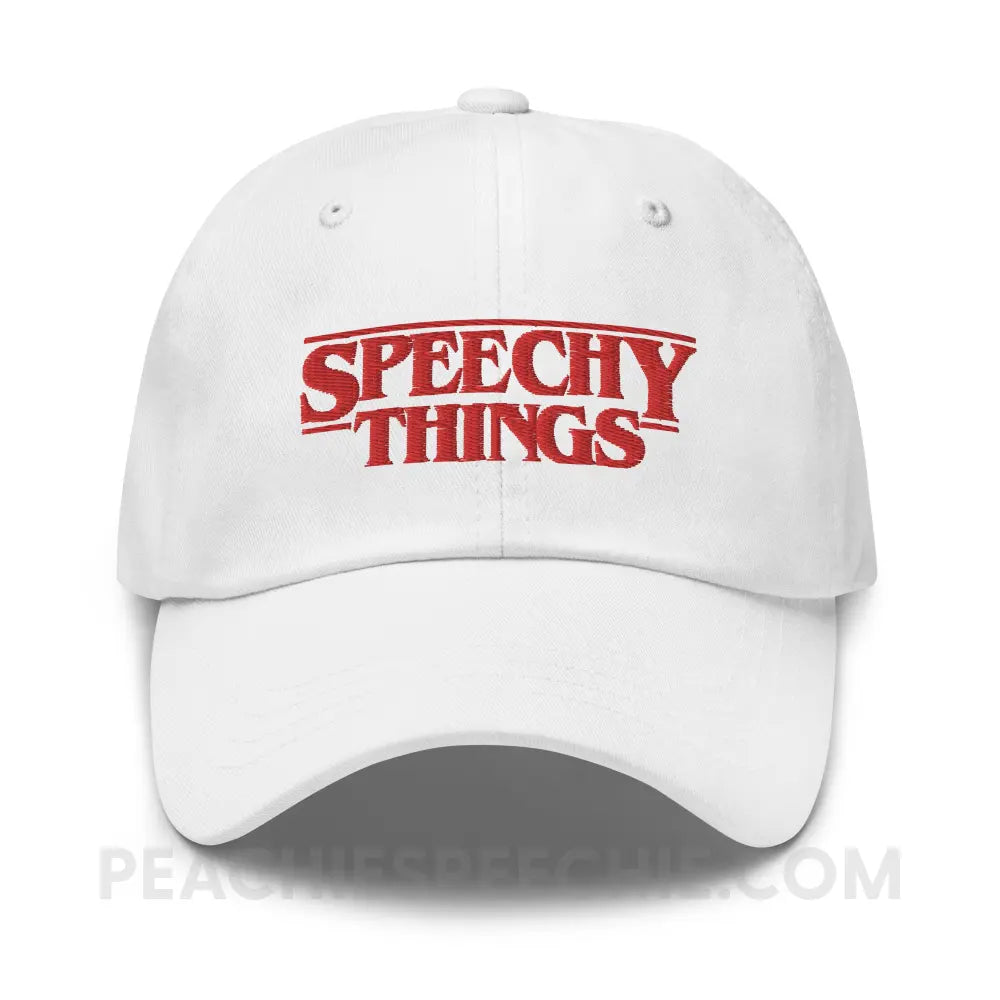 Speechy Things Relaxed hat - peachiespeechie.com