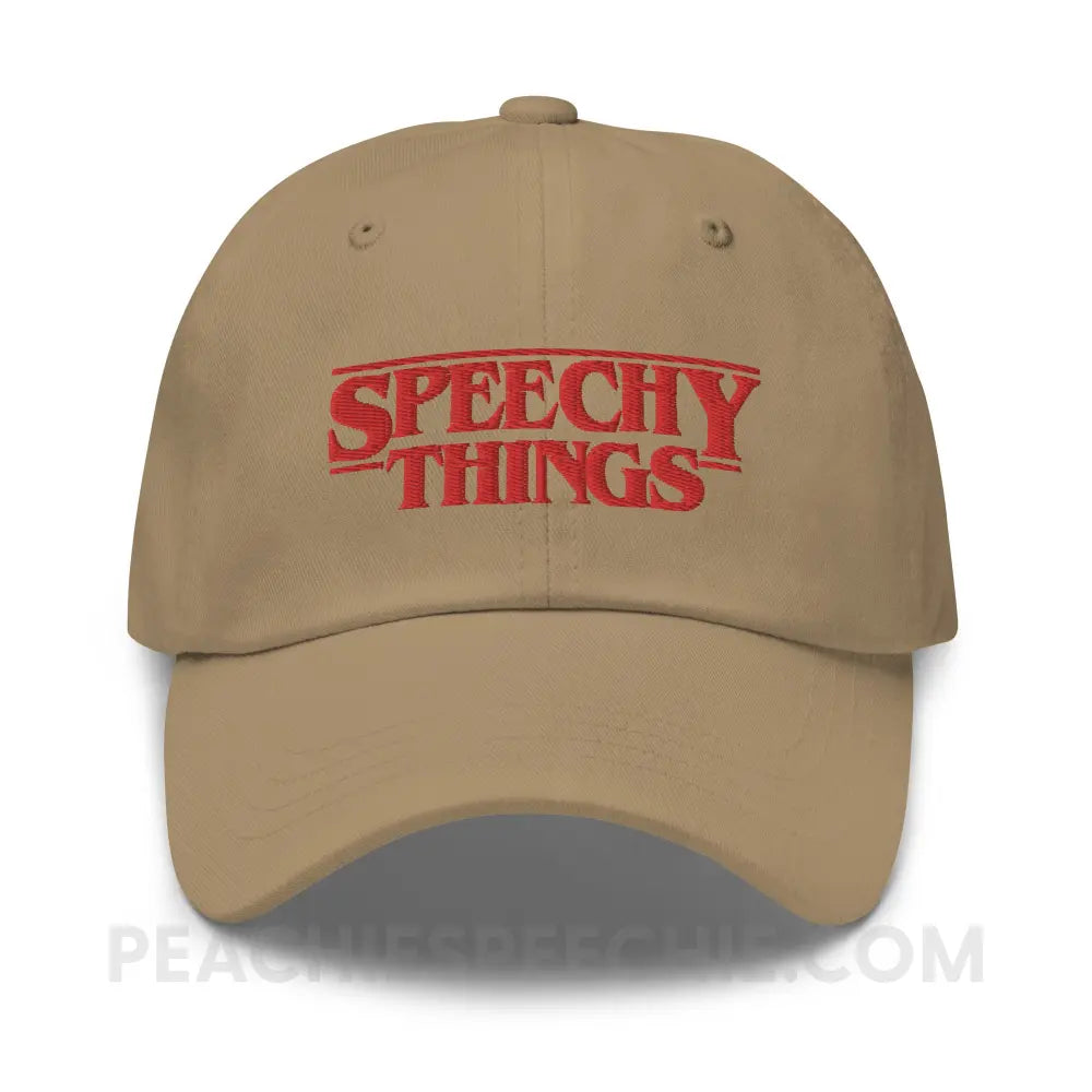 Speechy Things Relaxed hat - peachiespeechie.com