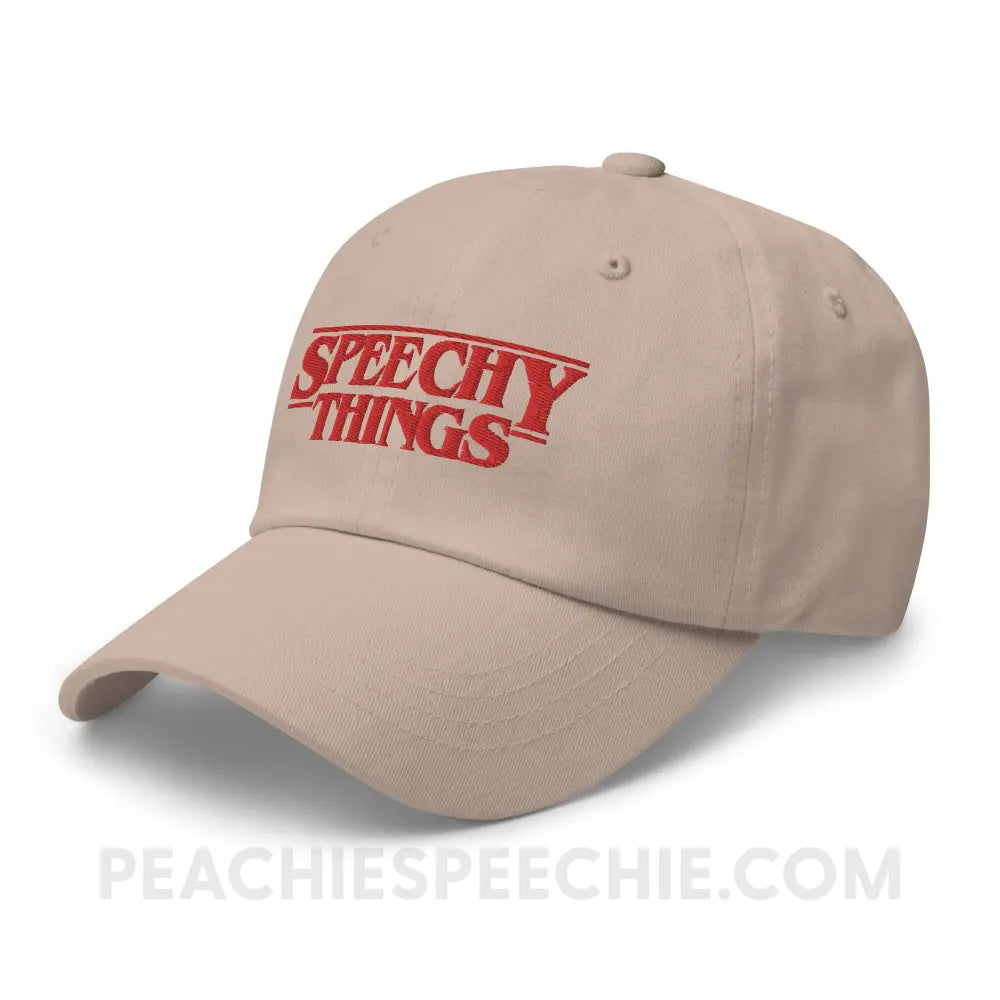 Speechy Things Relaxed hat - peachiespeechie.com
