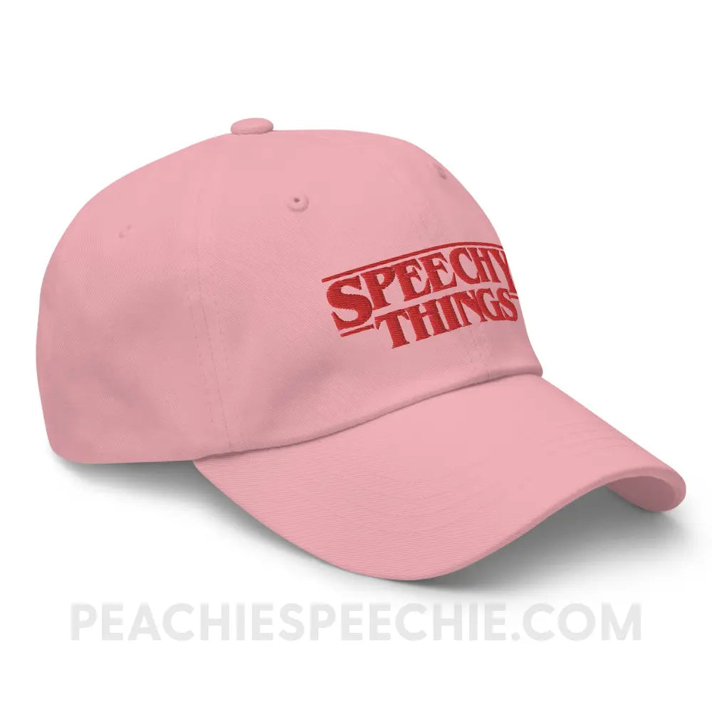 Speechy Things Relaxed hat - Pink - peachiespeechie.com