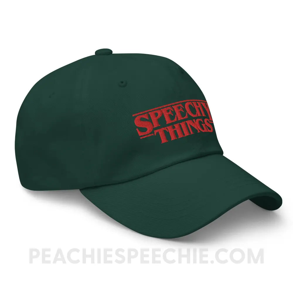 Speechy Things Relaxed hat - Spruce - peachiespeechie.com