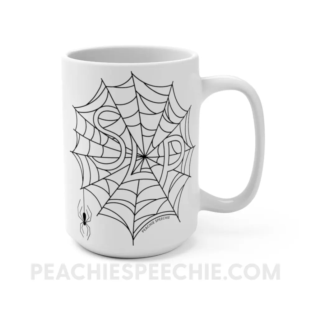 Spider Web SLP Coffee Mug - peachiespeechie.com