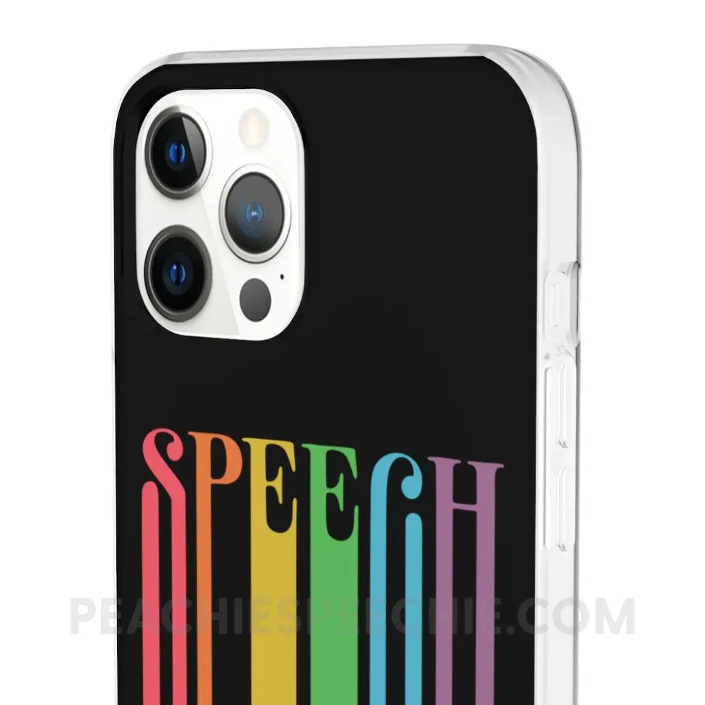 Fun Stretchy Rainbow Phone Case (iPhone & Samsung) - peachiespeechie.com
