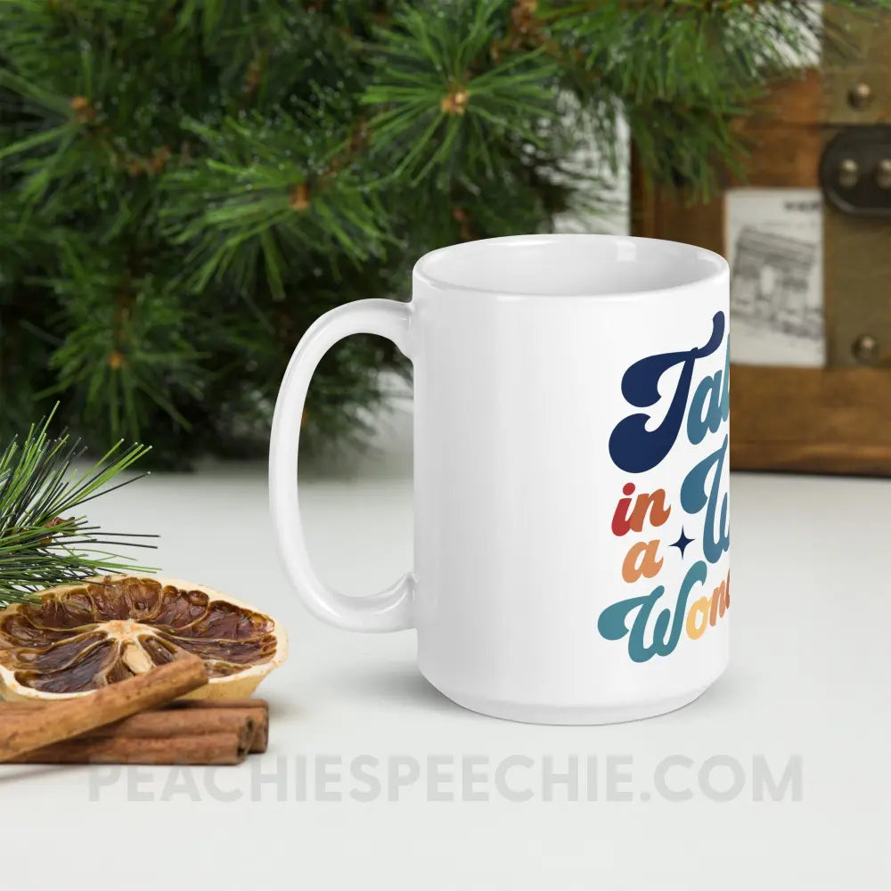 Talking In A Winter Wonderland Coffee Mug - peachiespeechie.com