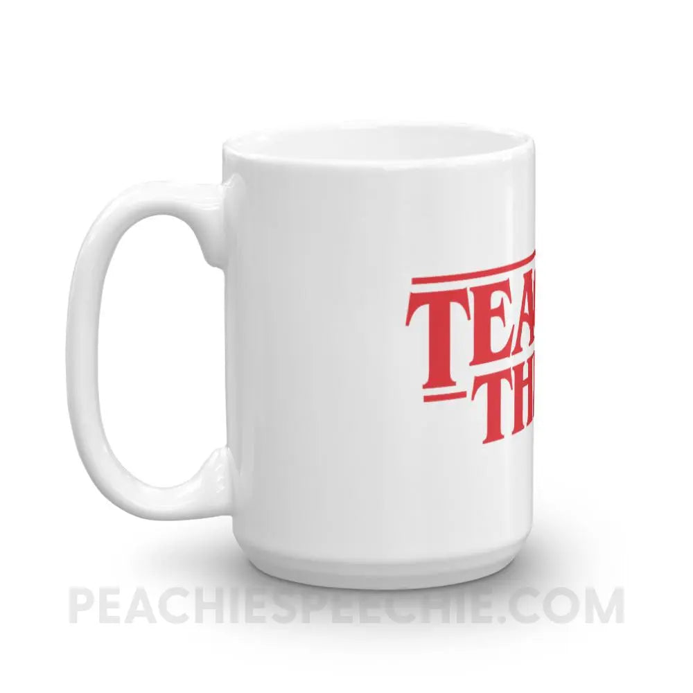 Teacher Things Coffee Mug - Mugs peachiespeechie.com