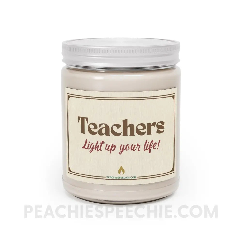 Teachers Light Up Your Life Candle - Comfort Spice - Home Decor peachiespeechie.com