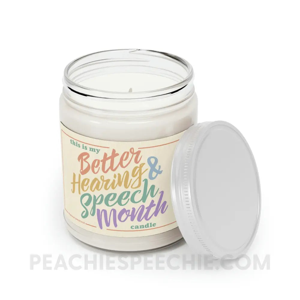 This Is My Better Hearing And Speech Month Candle - Home Decor peachiespeechie.com