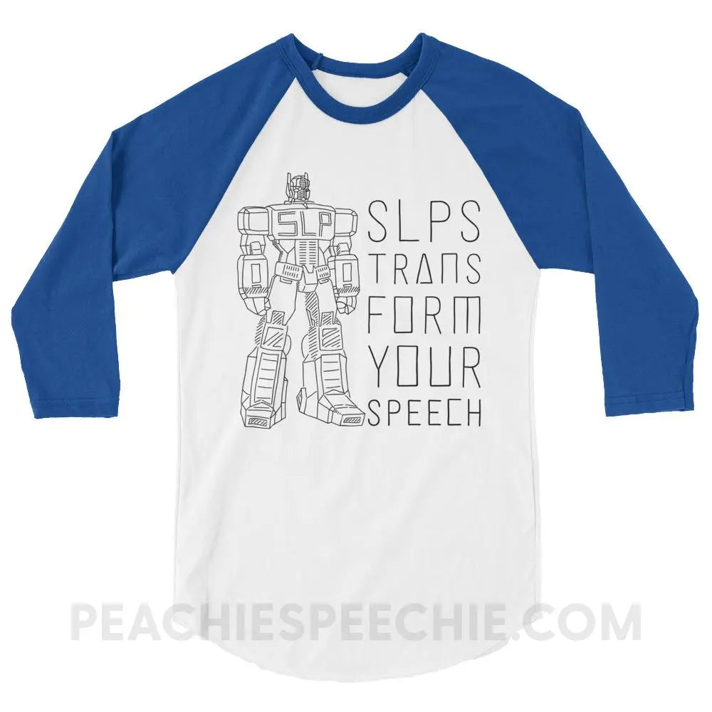 Transform Speech Baseball Tee - T-Shirts & Tops peachiespeechie.com