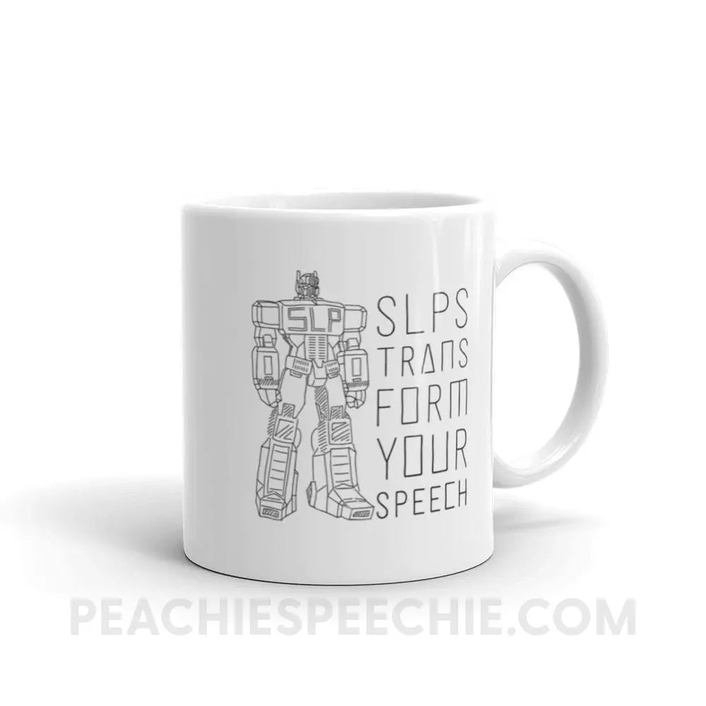Transform Speech Coffee Mug - 11oz - Mugs peachiespeechie.com