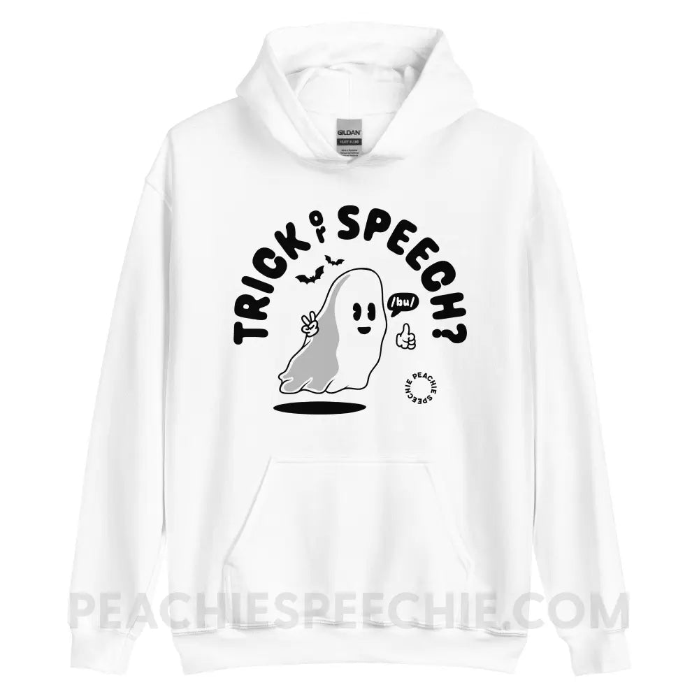Trick or Speech Classic Hoodie - peachiespeechie.com