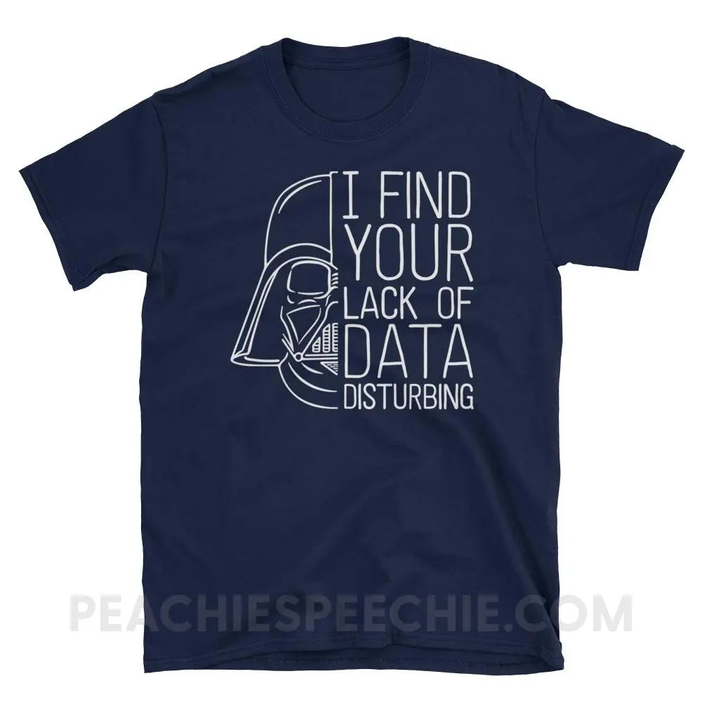 Vader Classic Tee - Navy / S - T-Shirts & Tops peachiespeechie.com